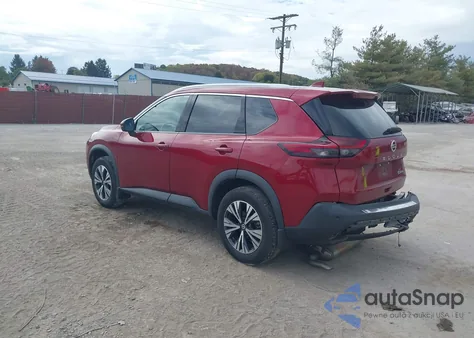 2021 Nissan Rogue Sv Intelligent Awd из США, поврежденный, VIN 5N1AT3BB6MC821745